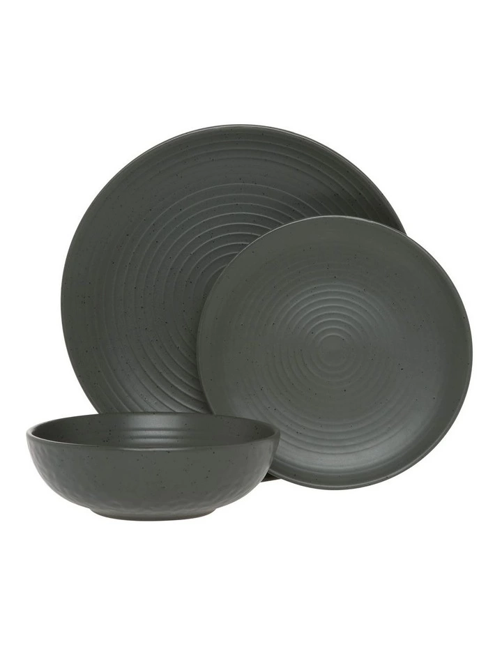 Vue Desert Bloom 12pc Dinner Set Green 1 Vue Desert Bloom 12pc Dinner Set Green