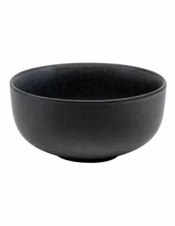 Salt&Pepper Hue 12cm Rice Bowl Black