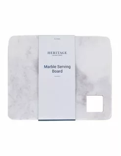 Heritage 22x18x1.5cm Marble Board White