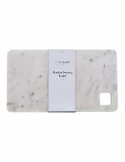 Heritage 32x18x1.5cm Marble Board White
