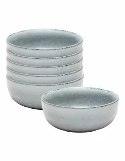 Salt&Pepper RELIC Rice Bowl - 12cm - Blue - Set of 6