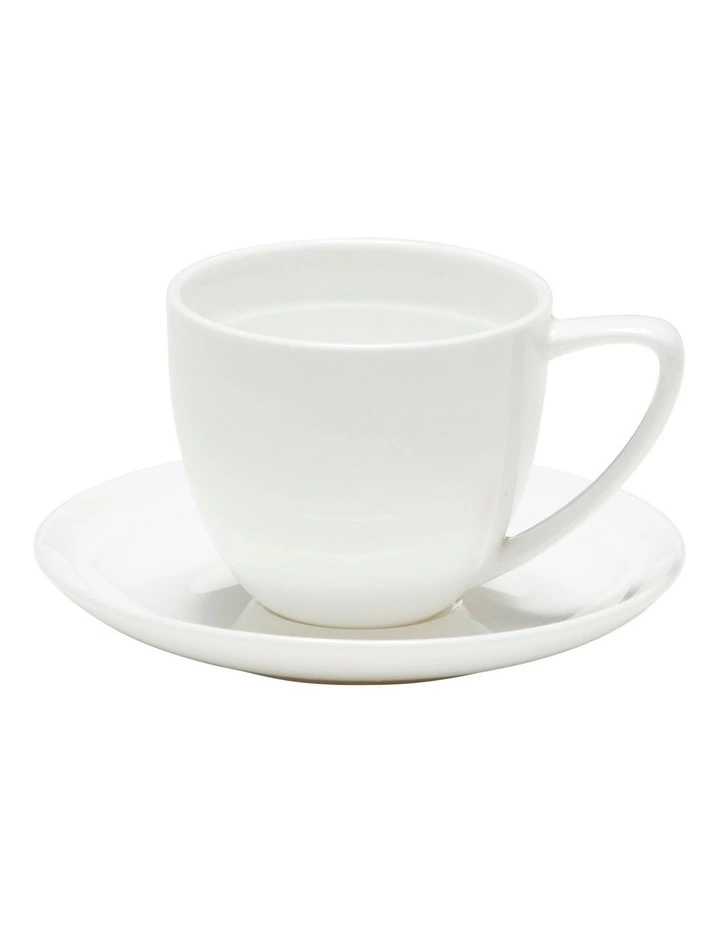 Salt&Pepper EDGE Espresso Cup and Saucer - 100ml - Set of 6 2 Salt&Pepper EDGE Espresso Cup and Saucer - 100ml - Set of 6 - Image 2