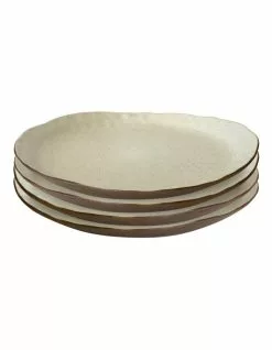 Salt&Pepper NOMAD Dinner Plate - 27cm - Natural - Set of 4