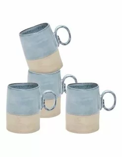 Salt&Pepper NOMAD Mug - 400cm - Grey - Set of 4