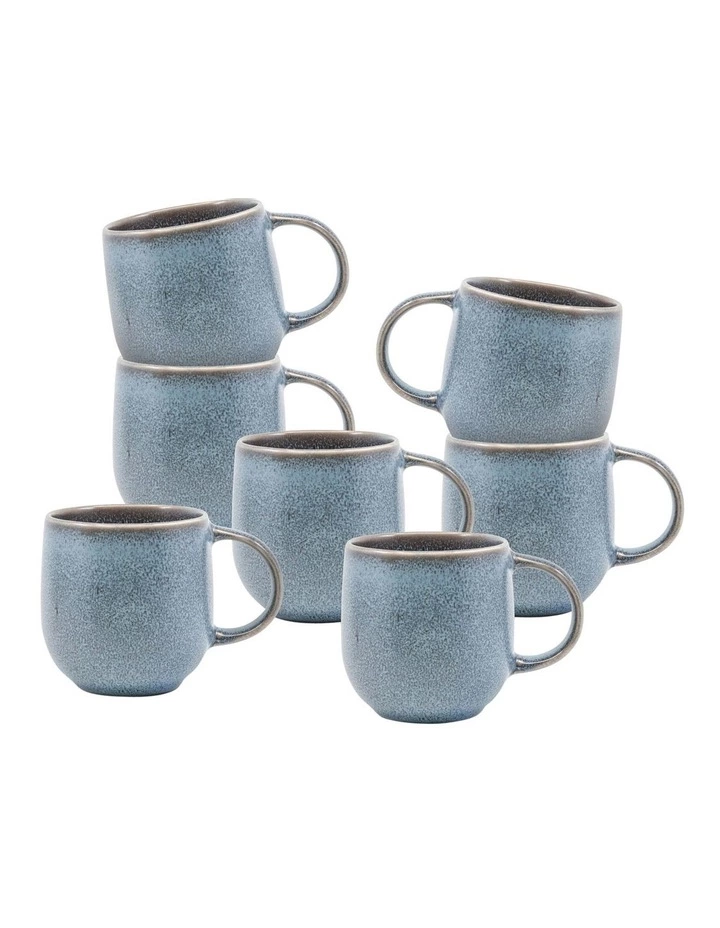 Salt&Pepper NAOKO Mug - 380ml - Petrol - Set of 6 1 Salt&Pepper NAOKO Mug - 380ml - Petrol - Set of 6