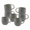 Salt&Pepper NAOKO Mug - 380ml - Shale - Set of 6