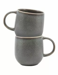 Salt&Pepper NAOKO Mug - 380ml - Shale - Set of 6 7 Salt&Pepper NAOKO Mug - 380ml - Shale - Set of 6 -Dining Shop 779176540 4 720x928