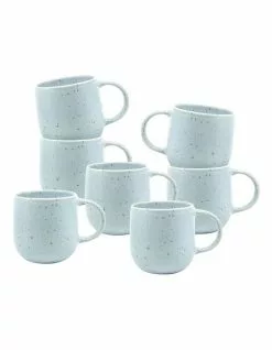 Salt&Pepper NAOKO Mug - 380ml - Mist - Set of 6
