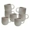 Salt&Pepper NAOKO Mug - 380ml - Frost - Set of 6