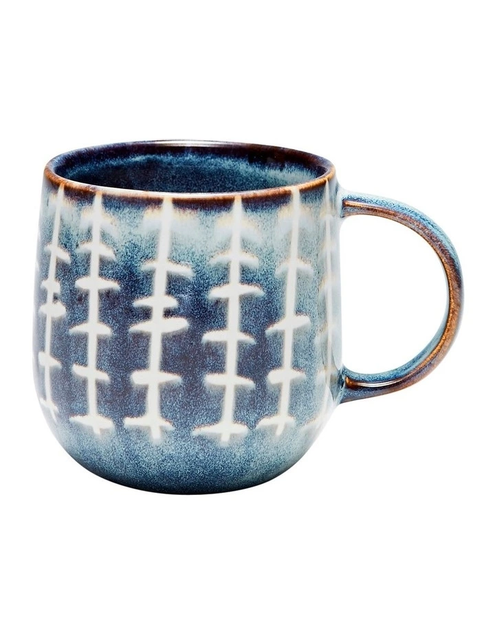 Salt&Pepper NAOKO Mug - 380ml - Linear Storm - Set of 6 2 Salt&Pepper NAOKO Mug - 380ml - Linear Storm - Set of 6 - Image 2