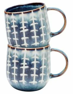 Salt&Pepper NAOKO Mug - 380ml - Linear Storm - Set of 6 6 Salt&Pepper NAOKO Mug - 380ml - Linear Storm - Set of 6 -Dining Shop 779177710 3 720x928