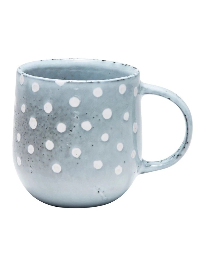 Salt&Pepper NAOKO Mug - 380ml - Polka Grey - Set of 6 2 Salt&Pepper NAOKO Mug - 380ml - Polka Grey - Set of 6 - Image 2