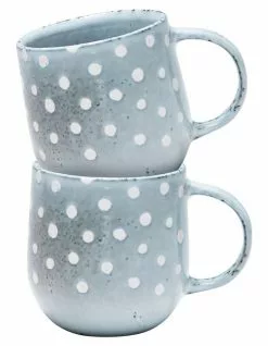 Salt&Pepper NAOKO Mug - 380ml - Polka Grey - Set of 6 6 Salt&Pepper NAOKO Mug - 380ml - Polka Grey - Set of 6 -Dining Shop 779177800 3 720x928