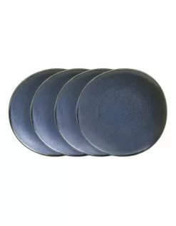 Robert Gordon Mason 23cm Set of 4 Entree Plate Blue