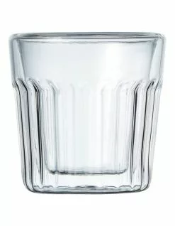 Salt&Pepper Brew Crinkle Glass Espresso Cup Set of 8