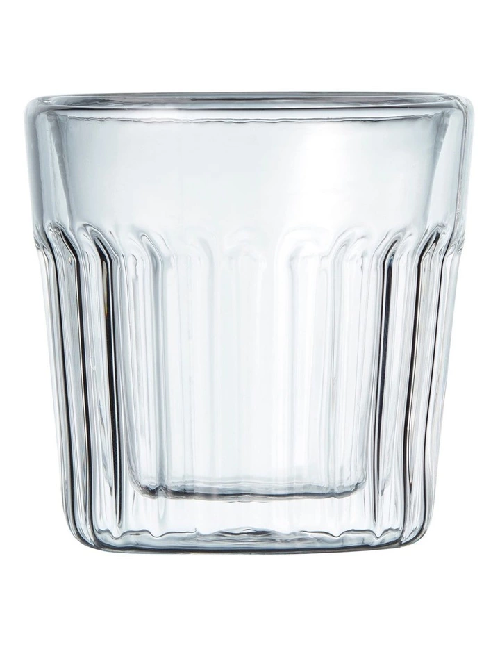 Salt&Pepper Brew Crinkle Glass Espresso Cup Set of 8 1 Salt&Pepper Brew Crinkle Glass Espresso Cup Set of 8