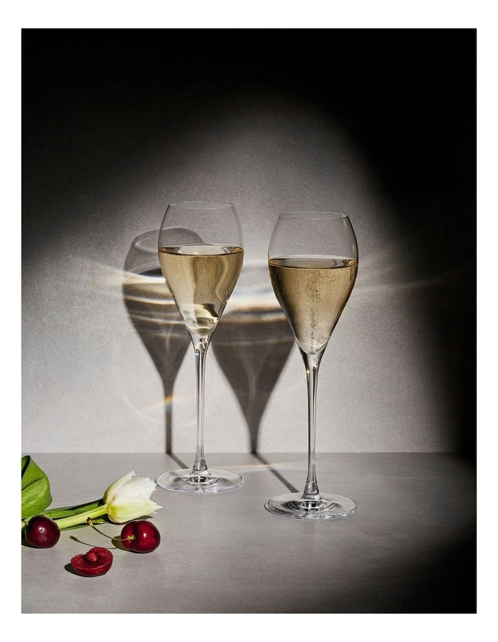 Krosno Duet 225ml Flute 2pc Gift Box Set 2 Krosno Duet 225ml Flute 2pc Gift Box Set - Image 2