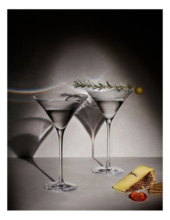 Krosno Duet Set of 2 170ml Martini Glass Gift Boxed 2 Krosno Duet Set of 2 170ml Martini Glass Gift Boxed - Image 2
