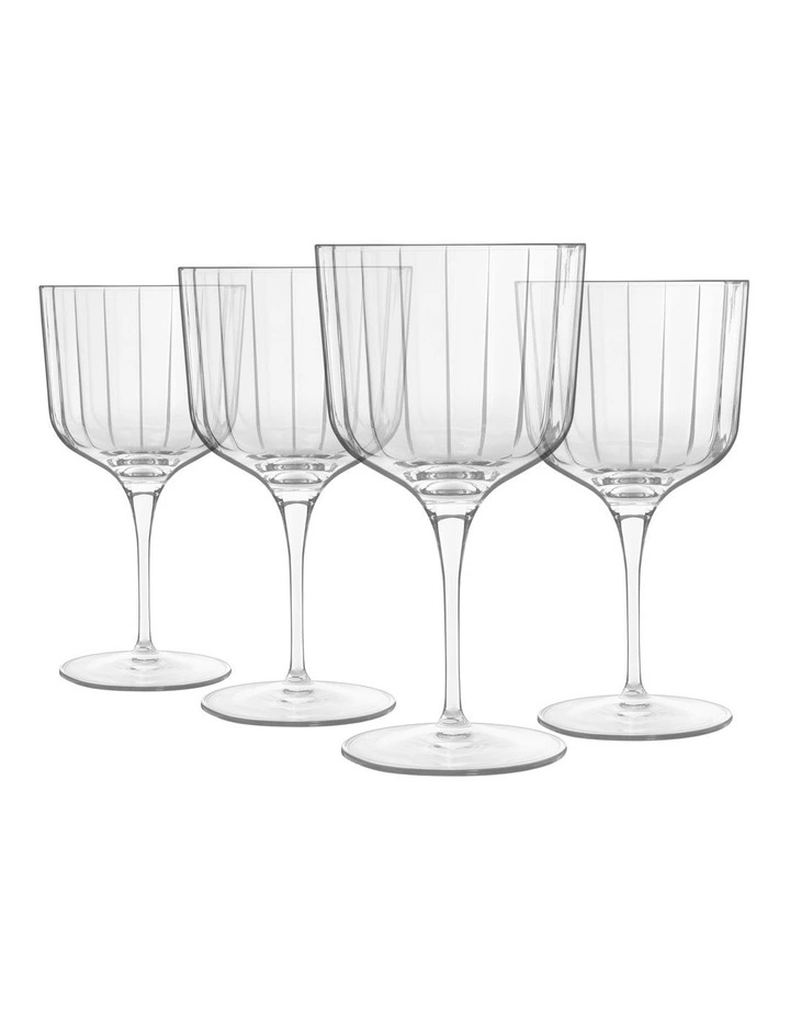 Luigi Bormioli Bach Set of 4 Gin Glass Clear 2 Luigi Bormioli Bach Set of 4 Gin Glass Clear - Image 2