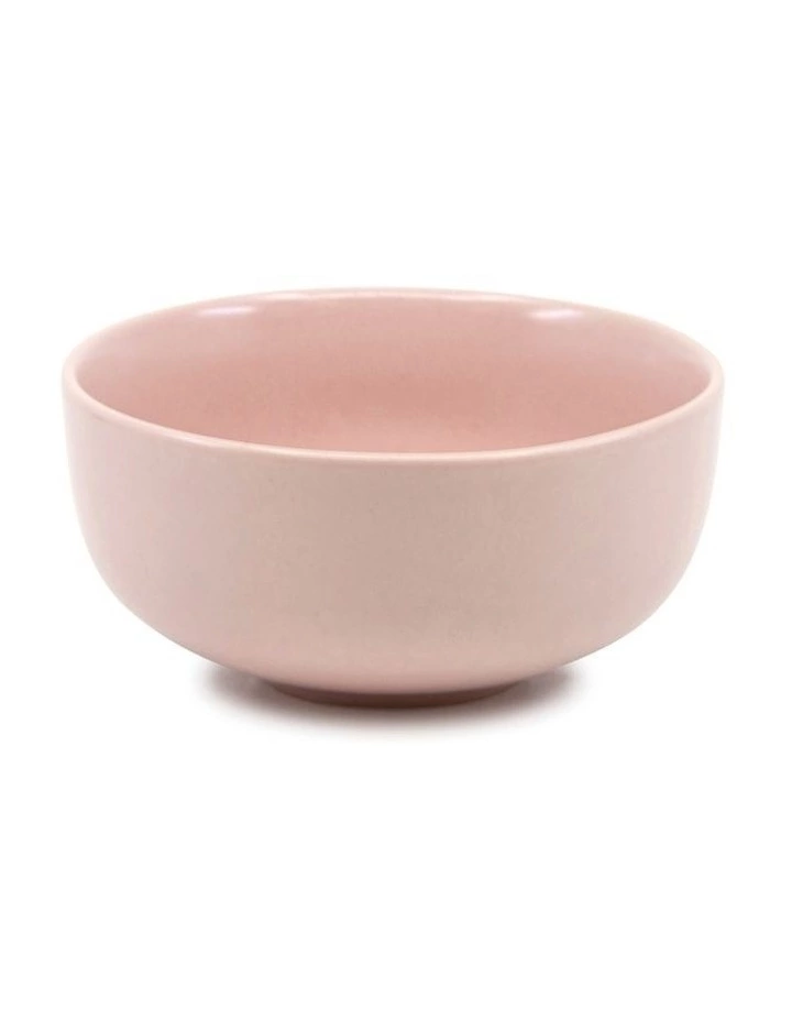 Salt&Pepper Hue Rice Bowl 12cm - Pink - Set of 6 2 Salt&Pepper Hue Rice Bowl 12cm - Pink - Set of 6 - Image 2