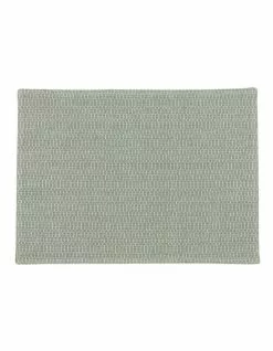 Ladelle Eco Eden 33x45cm Ribbed Placemat Sage