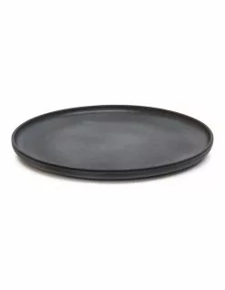 Salt&Pepper Major 33cm Round Serving Platter Black