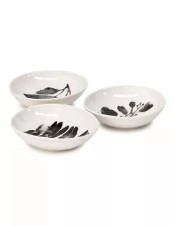 Salt&Pepper Neri 3 Piece 11cm Bowl Set Black/White -Dining Shop 786998890 3 720x928