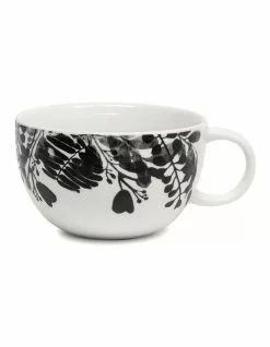 Salt&Pepper Neri 400ml Breakfast Cup Black/White