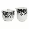 Salt&Pepper Neri 2 Piece Milk Jug and Sugar Bowl Set Black/White