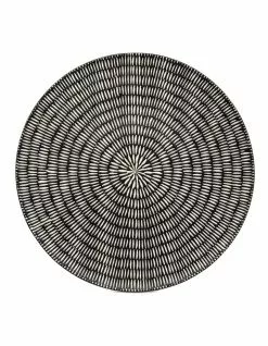 Salt&Pepper Osaka 35cm Round Platter Black