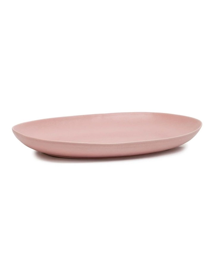 Salt&Pepper PINCHO Oval Platter - 44cm - Pink 1 Salt&Pepper PINCHO Oval Platter - 44cm - Pink