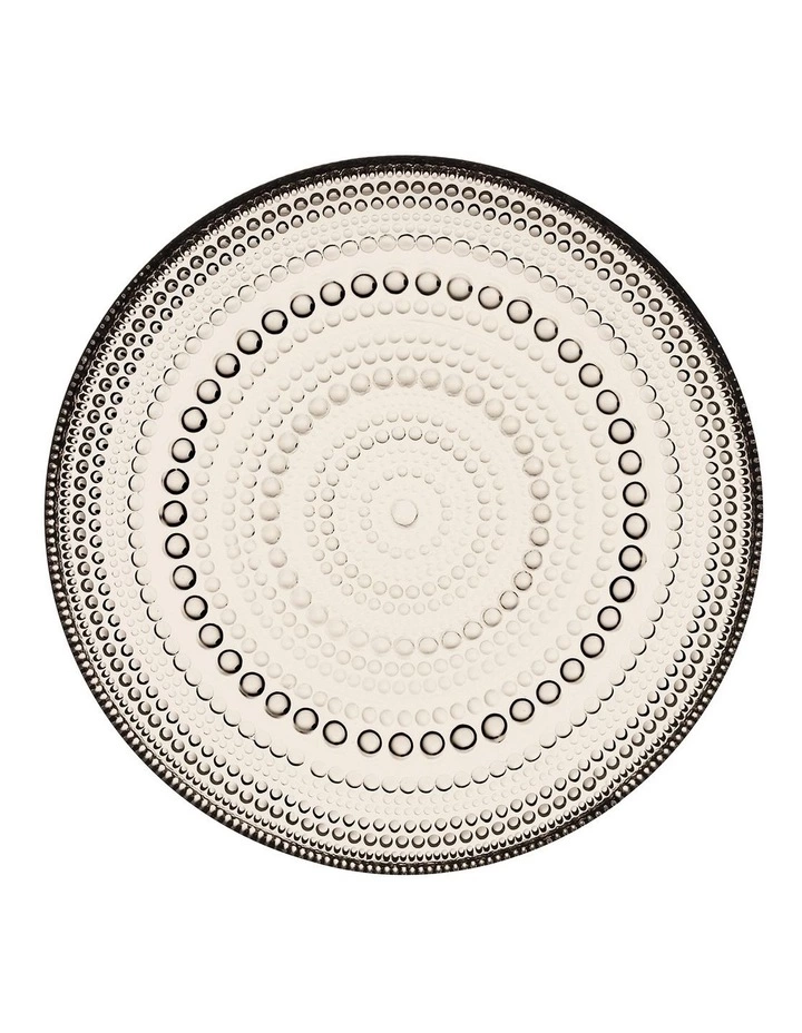 IITTALA Kastehelmi Plate 17cm Linen 1 IITTALA Kastehelmi Plate 17cm Linen