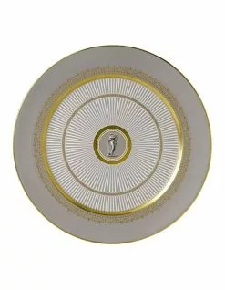 Wedgwood Anthemion Grey Plate 30cm