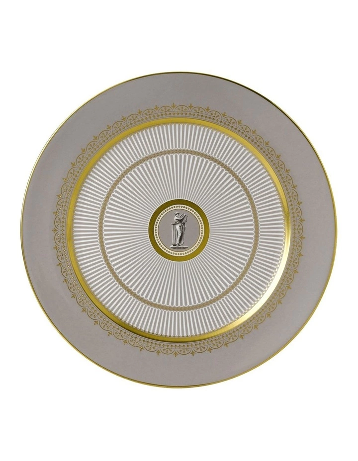 Wedgwood Anthemion Grey Plate 30cm 1 Wedgwood Anthemion Grey Plate 30cm