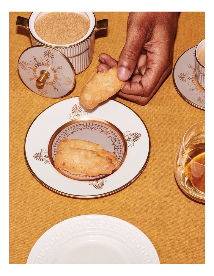 Wedgwood Anthemion Cream & Sugar Set Grey 2 Wedgwood Anthemion Cream & Sugar Set Grey - Image 2