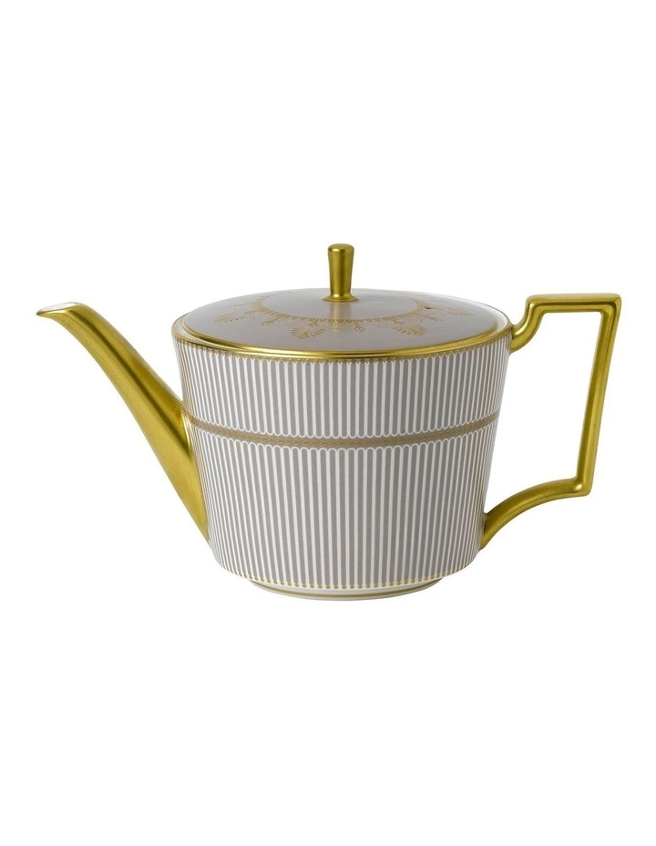 Wedgwood Anthemion 1L Teapot Grey 1 Wedgwood Anthemion 1L Teapot Grey