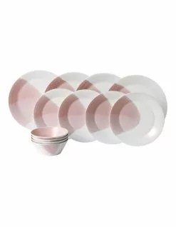 Royal Doulton Signature 1815 12pc Dining Set Pink