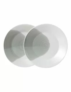 Royal Doulton Signature 1815 16cm Set of 2 Plate White/Green