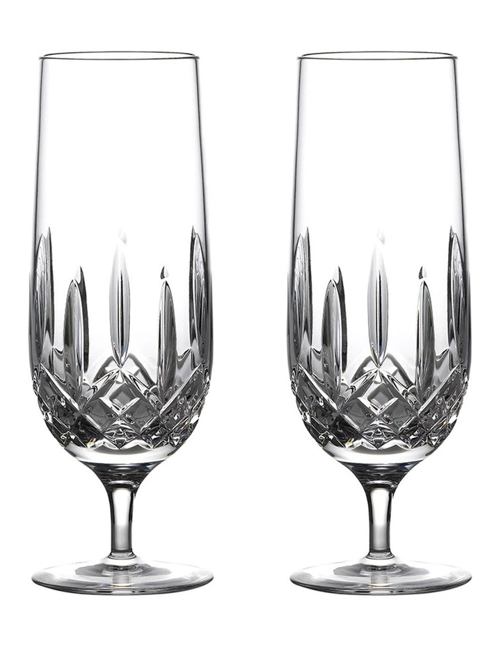 Waterford Lismore Classic Nouveau Set of 2 Hurricane Glass 1 Waterford Lismore Classic Nouveau Set of 2 Hurricane Glass