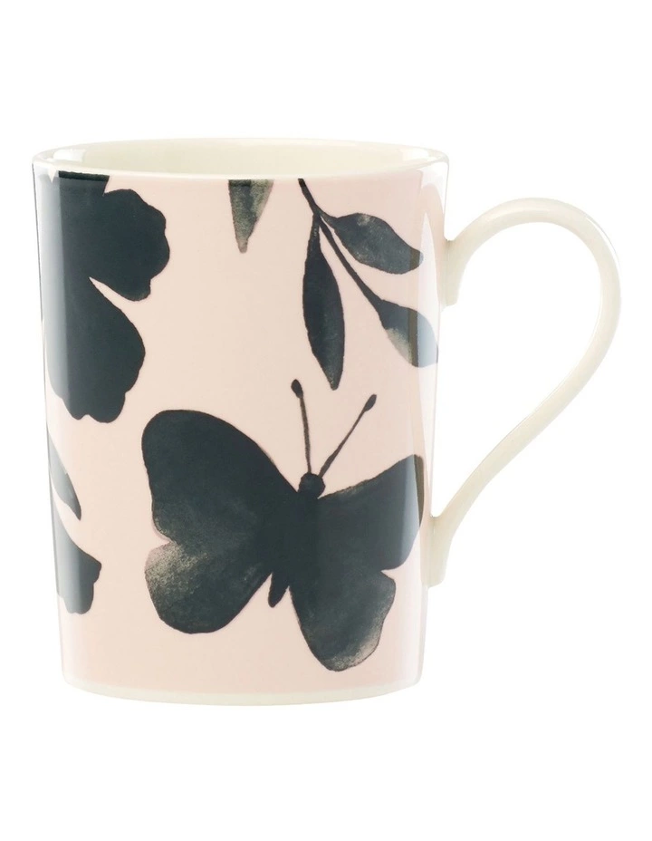 Kate spade new york Petal Lane Green Flower Mug 355ml 1 Kate spade new york Petal Lane Green Flower Mug 355ml