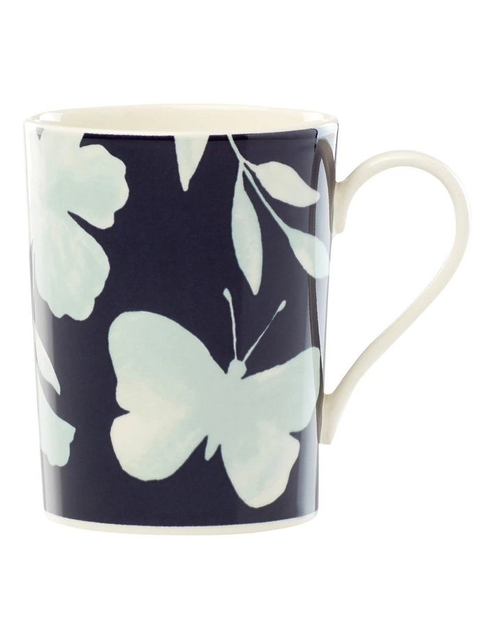 Kate spade new york Petal Lane Flower 355ml Mug Mint 1 Kate spade new york Petal Lane Flower 355ml Mug Mint