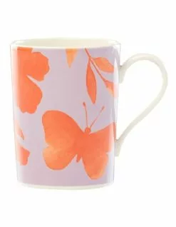 Kate spade new york Petal Lane Flower 355ml Mug Orange