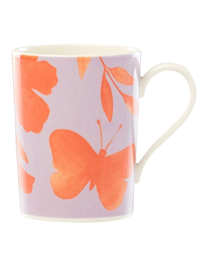 Kate spade new york Petal Lane Flower 355ml Mug Orange 1 Kate spade new york Petal Lane Flower 355ml Mug Orange