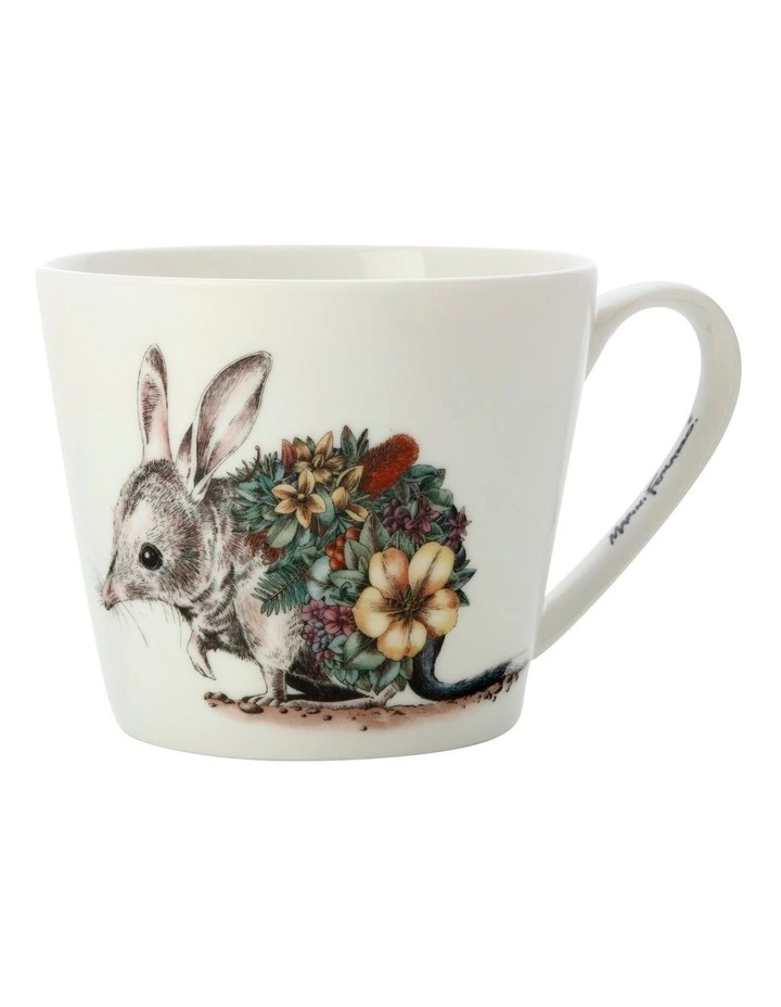 Maxwell & Williams Marini Ferlazzo Australian Families Squat Bilby 450ml Mug Gift Boxed White 1 Maxwell & Williams Marini Ferlazzo Australian Families Squat Bilby 450ml Mug Gift Boxed White