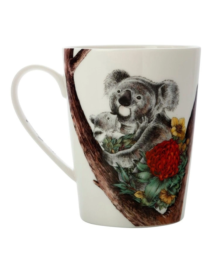 Maxwell & Williams Marini Ferlazzo Australian Families 450ml Tall Koala Mug Gift Boxed White 2 Maxwell & Williams Marini Ferlazzo Australian Families 450ml Tall Koala Mug Gift Boxed White - Image 2