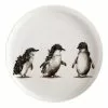 Maxwell & Williams Australian Families 20cm Penguin Parade Plate Gift Boxed White