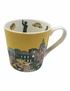 Maxwell & Williams Megan McKean Cities New York 430ml Mug Gift Boxed Yellow -Dining Shop 789630760 3 720x928