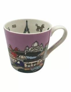 Maxwell & Williams Megan McKean Cities 430ml Paris Mug Gift Boxed Pink 5 Maxwell & Williams Megan McKean Cities 430ml Paris Mug Gift Boxed Pink -Dining Shop 789630850 3 720x928