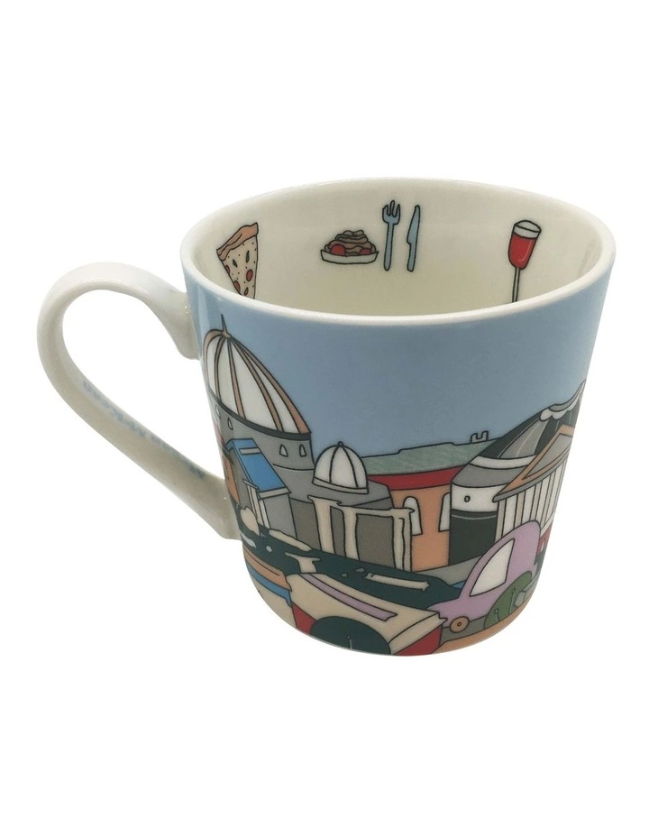 Maxwell & Williams Megan McKean Cities Rome 430ml Mug Gift Boxed Blue 2 Maxwell & Williams Megan McKean Cities Rome 430ml Mug Gift Boxed Blue - Image 2