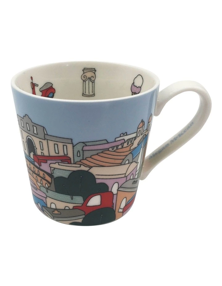 Maxwell & Williams Megan McKean Cities Rome 430ml Mug Gift Boxed Blue 3 Maxwell & Williams Megan McKean Cities Rome 430ml Mug Gift Boxed Blue - Image 3